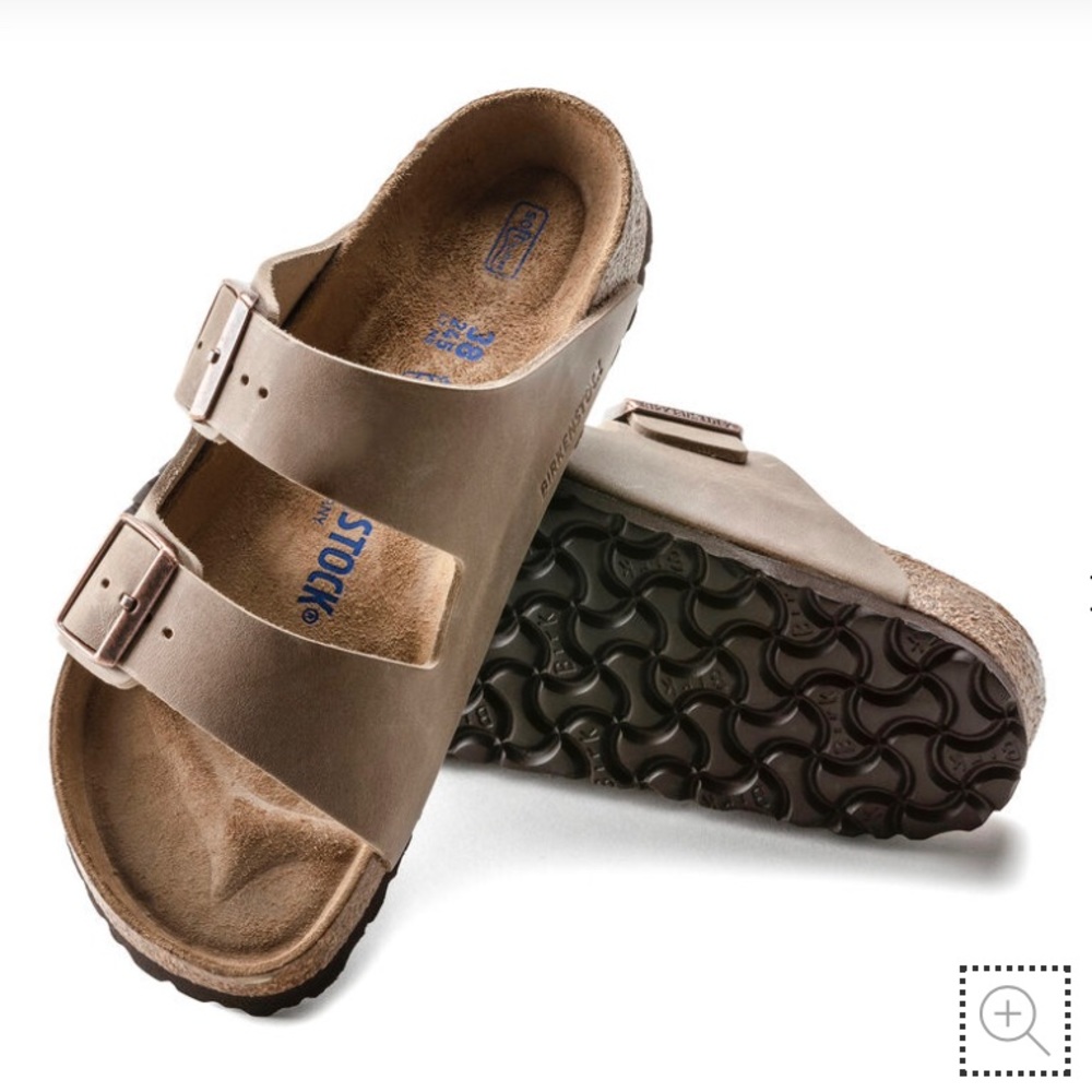 Birkenstock Mens Arizona Soft Footbed Tobacco Brown 285 Sz 44/11-11.5